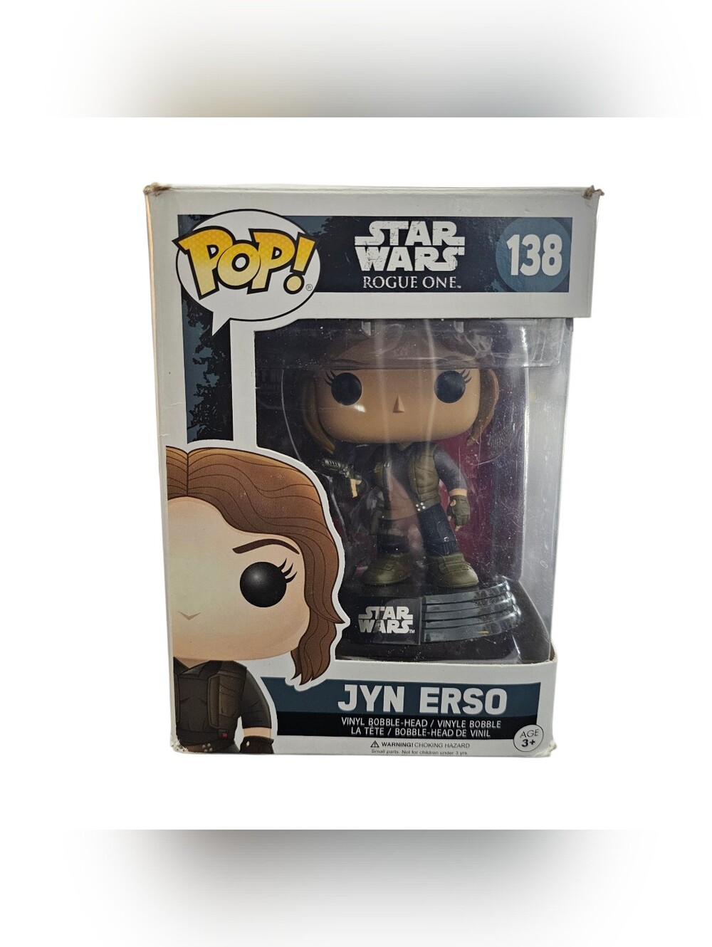 Funko POP! Star Wars Rogue One Jyn Erso #138 Vinyl Figure New